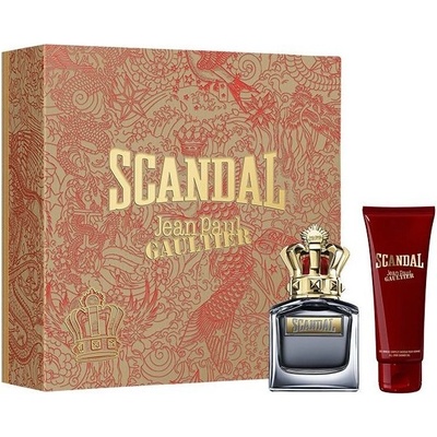Jean Paul Gaultier Scandal Pour Homme Подаръчен комплект за мъже Размер EDT 50 ml + 75 ml душ гел