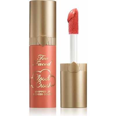 Too Faced Cloud Crush Whipped Lip & Cheek Color tekutá lícenka na pery a líca Peach Blur 4,3 g