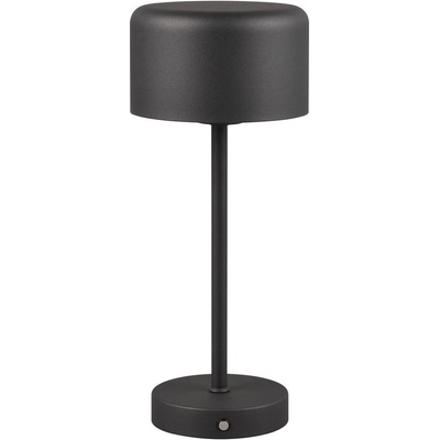 Reality Матовочерна настолна LED лампа с възможност за димиране (височина 30 cm) Jeff - Reality (R59151132)