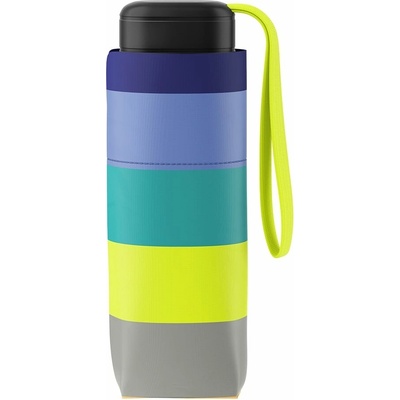 United Colors Of Benetton dáždnik Skladací Farebný Multistripe Lime Punch Ultra Mini