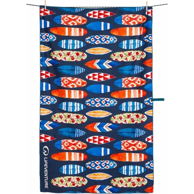 Lifeventure Printed Soft Ručník Fibre Trek Towel Giant Surfboards 150 x 90 cm