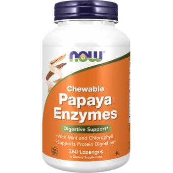 Image 1 of NOW Papaya Enzymes [360 Дъвчащи таблетки]