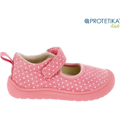 Protetika dievčenské Barefoot papuče EILA ružová
