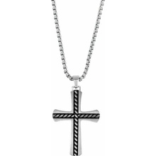 Frank 1967 Pánsky oceľový náhrdelník s krížom FR7FN-0034