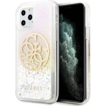 GUESS iPhone 11 Pro Hard Case Gradient Liquid Glitter Circle Logo (GUHCN58LGIRGP)