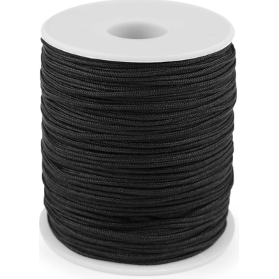 Prima-obchod Šňůra PES Ø1,6 mm, barva 1 černá