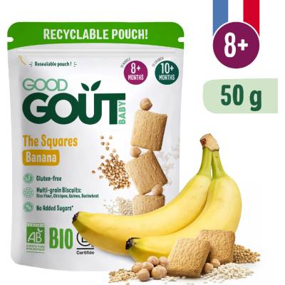 GOODGOUT Banánové vankúšiky 50 g