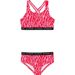 Protest Детски комплект бикини Protest Kid's PRTMonicas Bikini - Poppy Red - размер 128 (EU) (750-2887-0213)