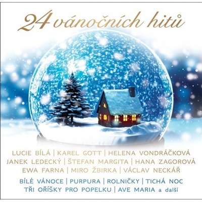 Různí interpreti - 24 vánočních hitů - CD