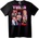NOONEBRAND Тениска Young Miko колаж - 2XL, Black