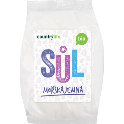 COUNTRY LIFE Soľ morská jemná BIO 1 kg