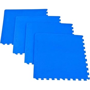 GymBeam Puzzle Mat SCRAB | Blue - Spokey [4 x 1 бр. ]