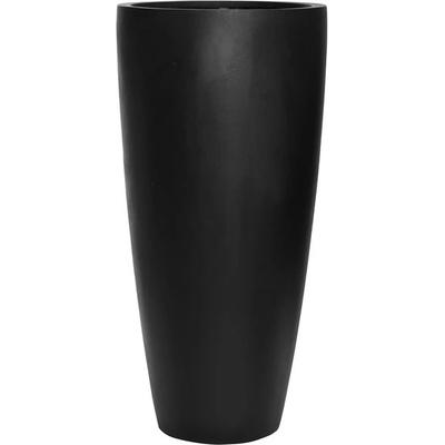 Pottery Pots květináč Dax XL černý Natural Fiberstone 47 x 100 cm