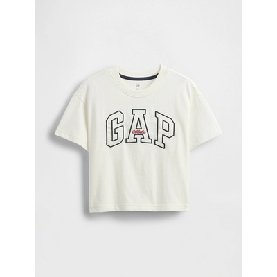 GAP Бебешка oversize тениска Gap Athletic GAP GAP | Byal | Момчешки | 74-80
