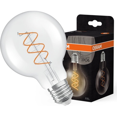 Osram G80 Sphere E27 7,2W = 60W 806 lm 2700K teplá bílá CRI90 Dimmable Vintage 1906