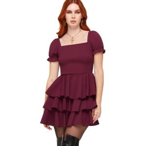 KILLSTAR дамска рокля KILLSTAR - Thorned Kiss - Purple - KSRA014275