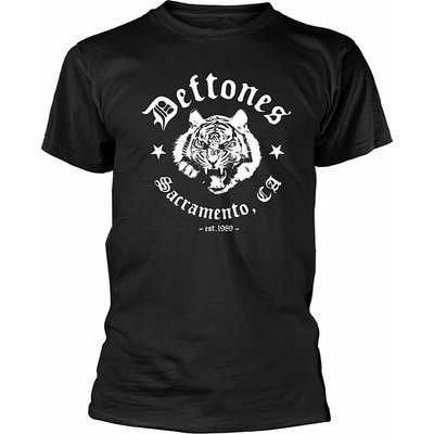 Deftones tričko Tiger Sacramento Black