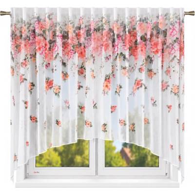 BytoTex Hotová záclona z etaminy Azalea 400x150 cm