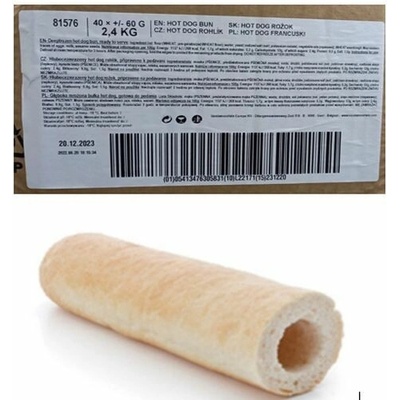 Vandemoortele Mrazený Rožok Hot Dog 40x60g