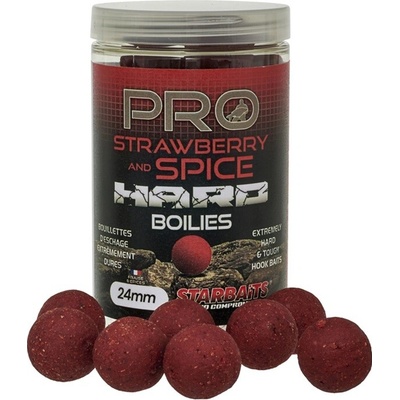 Starbaits Boilie Hard Pro Strawberry Spice 200 g - 20 mm
