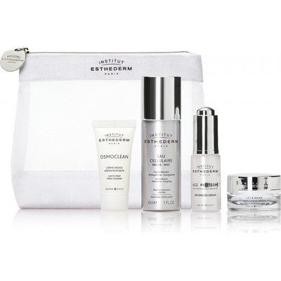 Institut Esthederm Cellular Institut Esthederm Osmoclean Gentle Deep Pore Cleanser jemný čistiaci krém na zanesené póry 15 ml + Institut Esthederm Cellular Water Mist energizujúca hydratačná pleťová h