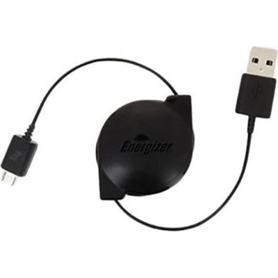 Energizer Кабел Energizer - LCAEHROTMCBK2, USB/micro USB, черен (LCAEHROTMCBK2)