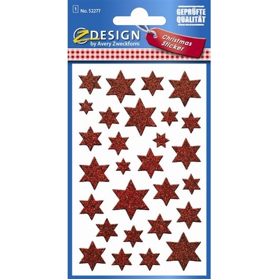 Avery Zweckform Z-design vánoční samolepky 52277