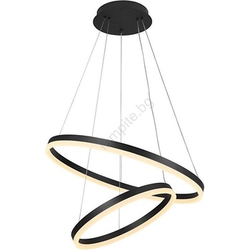 Brilagi - LED Димируем пендел CIRCLE LED/70W/230V 3000-6500K черен + д. у (BG1416)