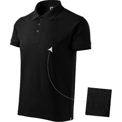Malfini cotton Heavy 215 polokošile pánská černá