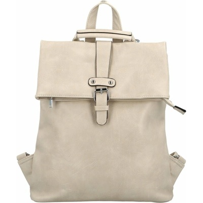 Int.Company 9556 BEIGE dámský koženkový kabelko/batoh