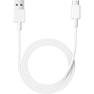 Xiaomi Кабел Xiaomi 3A USB-A към USB-C 1 м, 3A, USB 2.0, 480 Mbps, бял (BHR087GGL)