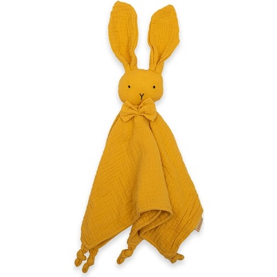 New Baby mušelínový usínáček Rabbit mustard – Sleviste.cz