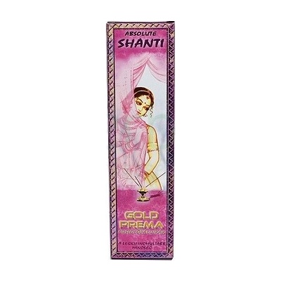 Goloka Gold Prema Vonná tyčinka Shanti 10 ks
