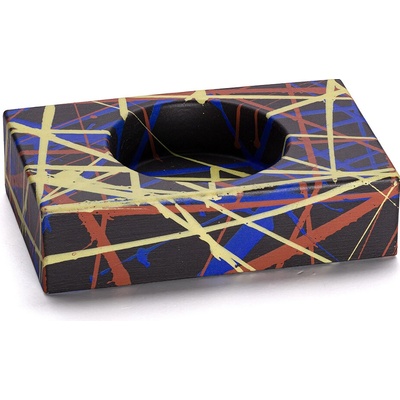 Svícen SIRIUS BASIC, výška 2,3 cm - PUNK, černá, lak mat