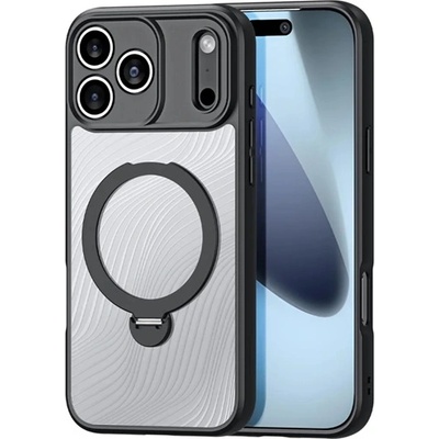 Dux Ducis iPhone 17 Pro DUX DUCIS AIMO силиконов протектор за телефон, удароустойчив, вълнообразен, ЧЕРЕН GP-173290 (GP-173290)