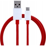 OnePlus USB кабел за данни - Type-C, 95 см, ЧЕРВЕН (2435313)