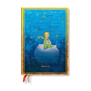Paperblanks 2027 Saint-Exupéry, the Little Prince MIDI Horizontal Hardcover 18-Month Weekly Planner, 208pg, 80gsm by Paperblanks (Embellished Manuscripts Collecti