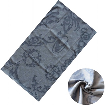 Multifunkčná šatka Gray Fido šedá