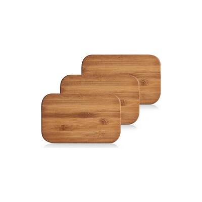 ZELLER Prkénka krájecí bambusová sada 3 ks 22 × 14 × 0,8 cm
