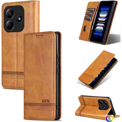 Xiaomi Redmi Note 14 5G AZNS Magnetic Wallet Калъф и Протектор