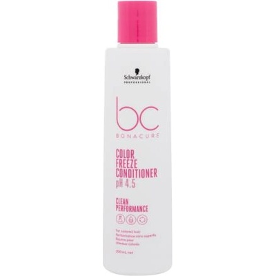 Schwarzkopf BC Bonacure Color Freeze pH 4.5 Conditioner 200 ml балсам за наситен цвят на косата за жени