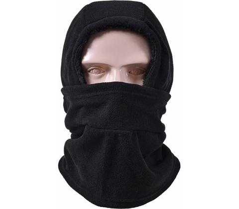 Zimná kukla čierna
