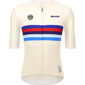 Santini Фланелка с къс ръкав за колоездене Santini UCI World Champion Jersey Cycling jersey - Great Britain - размер 3XL (056-3881-0316)