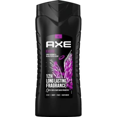 Axe Sprchový gel pánský 3v1 pro muže Excite 400 ml