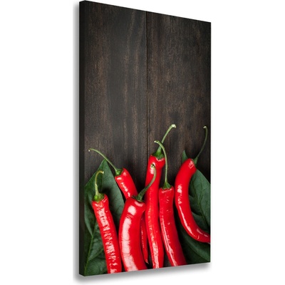 Vertikálny foto obraz na plátne Chilli papričky 50x100 cm