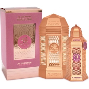 Al Haramain 50 Years Rose Oud EDP 100 ml Tester Парфюми