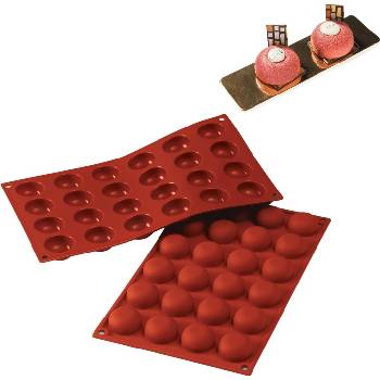 Silikomart Форма за сладки Sf009 Pomponette силиконова (20.009.00.0065)