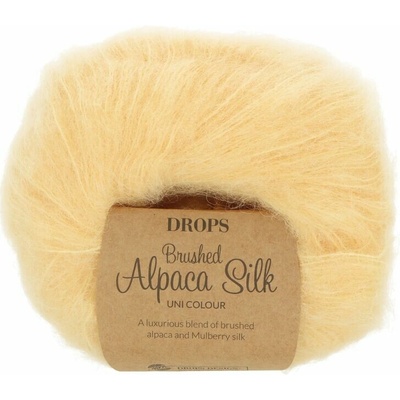 Drops Brushed Alpaca Silk 30 tmavě žlutá