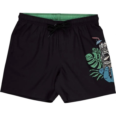 SANTA CRUZ Бански гащета Santa cruz Tiki hand swimming shorts - Black (Black)