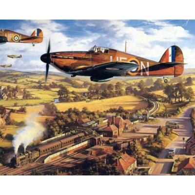 Malování podle čísel Letadla Spitfire LV1512